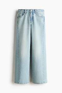 Jean ample taille haute