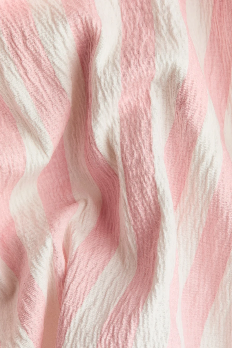 Robe à manches volants en coton