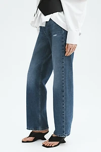 Straight High Waist Ankle Jeans
