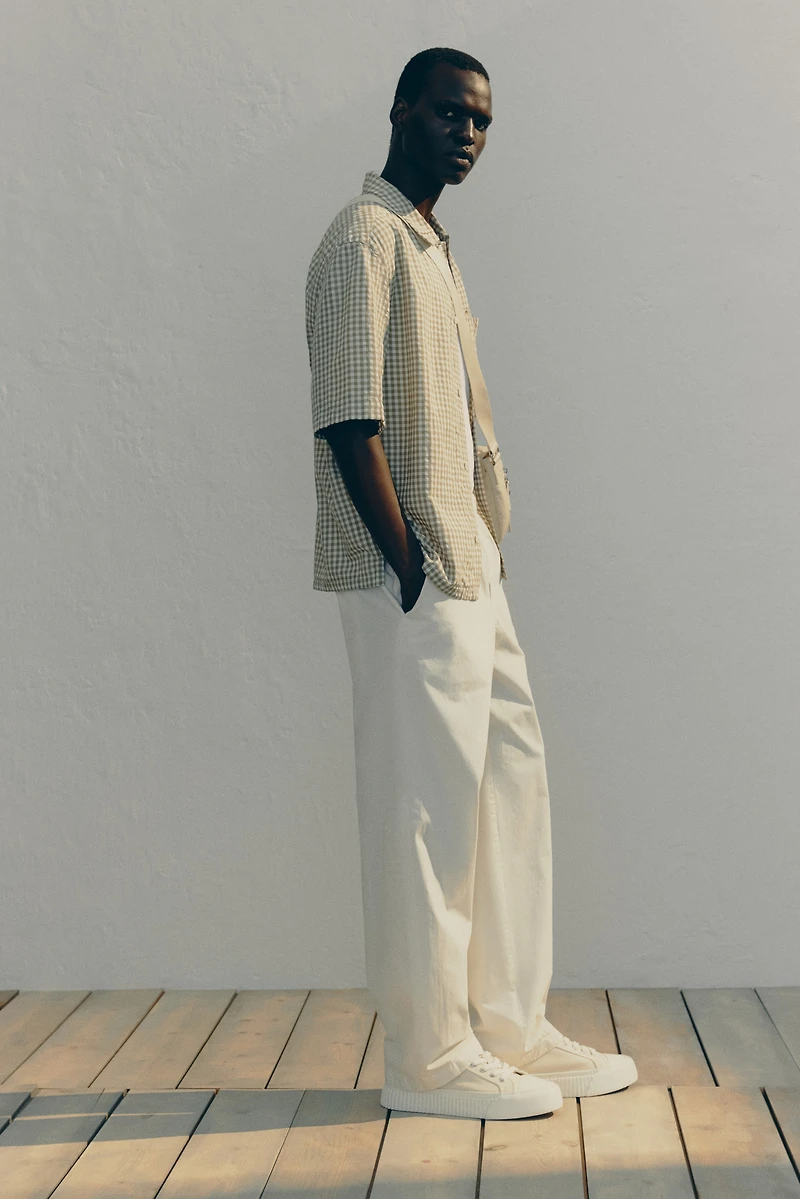Relaxed-Fit Cotton Pants