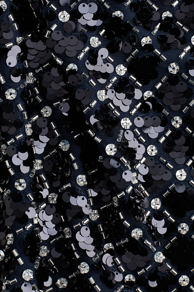 Embellished Mini Skirt