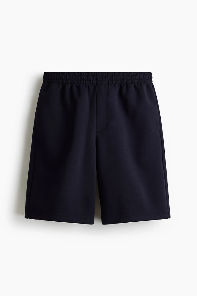 Relaxed-Fit Interlock Shorts