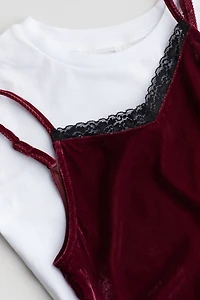 2-piece Top and Dress Set