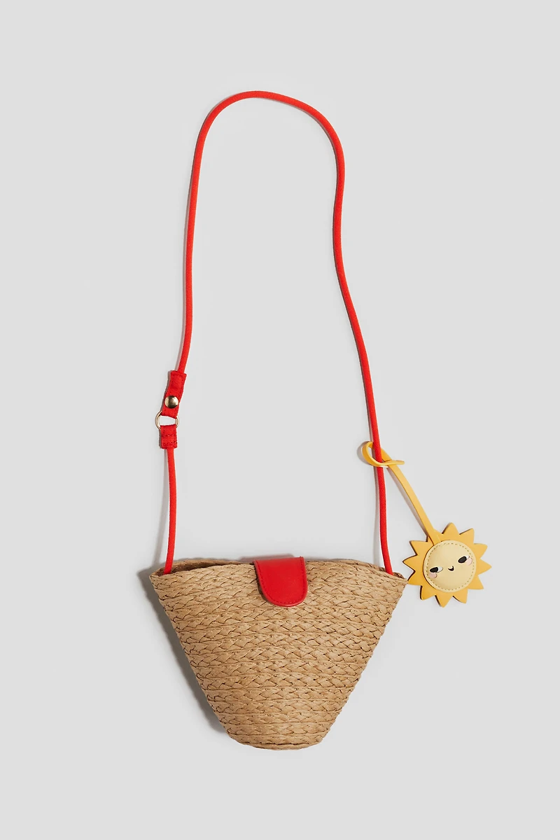 Straw Crossbody Bag