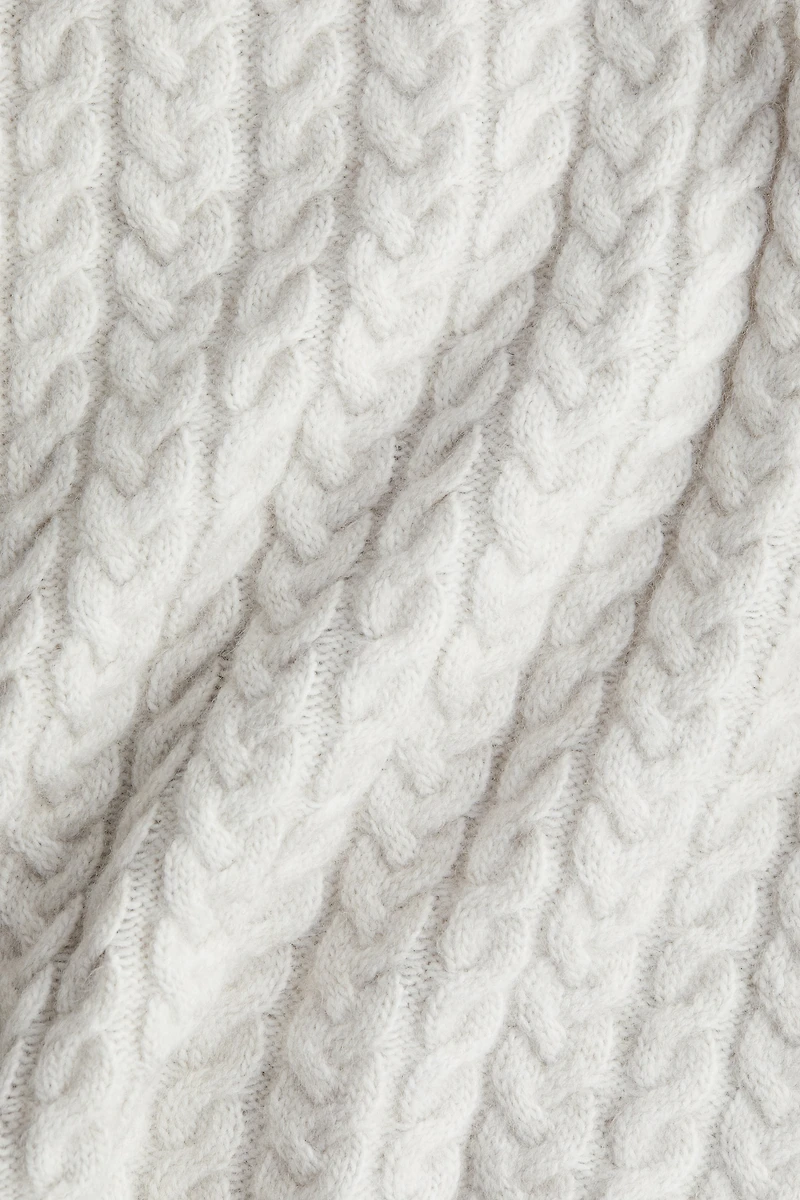 Cable-Knit Sweater