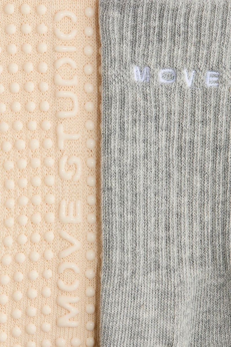 2-Pack Non-Slip Sports Socks