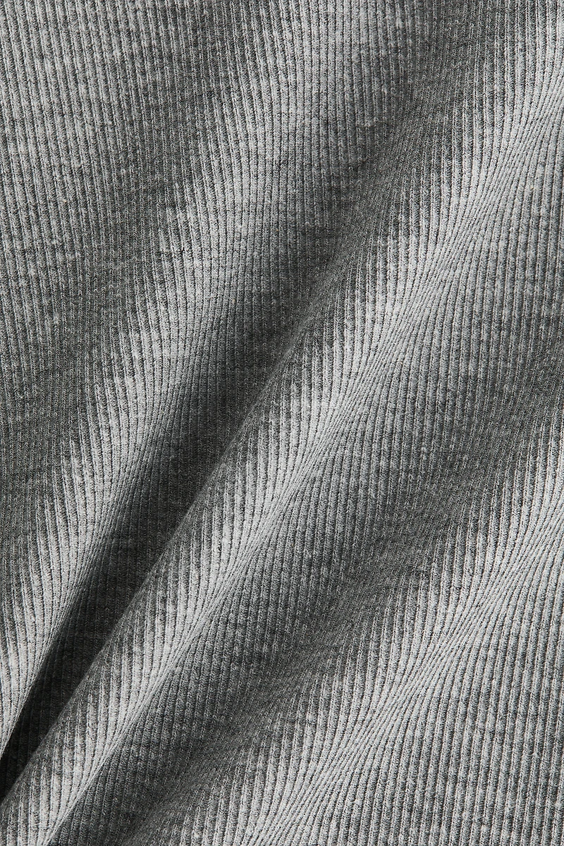 T-shirt côtelé