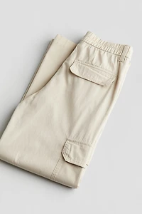 Pantalon cargo ample