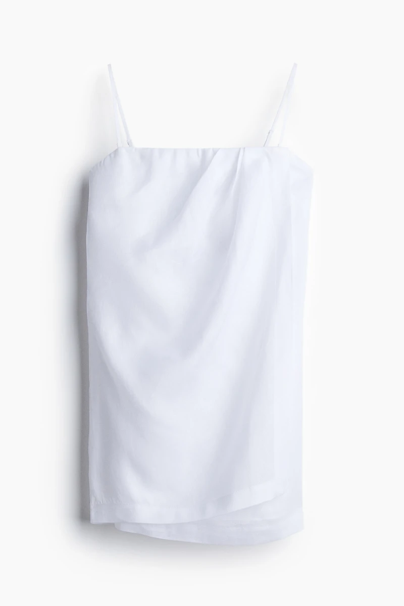 Robe bandeau en lin