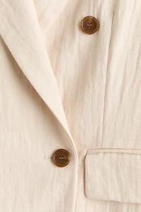 Blazer à fermeture croisée
