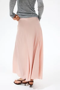 Satin Maxi Skirt