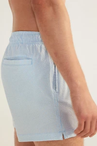 Seersucker Swim Shorts