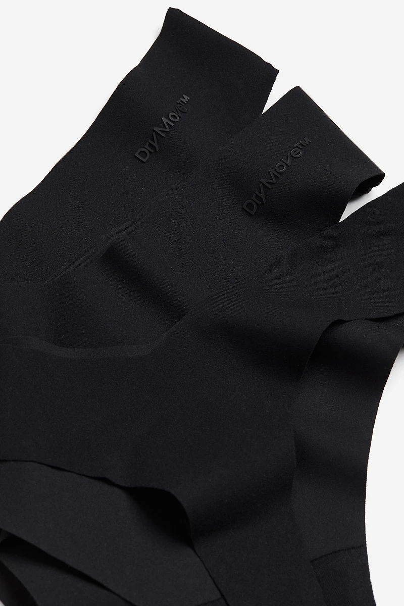 3-Pack Sports Thong Briefs with DryMove™