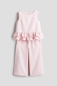 2-Piece Linen-Blend Set