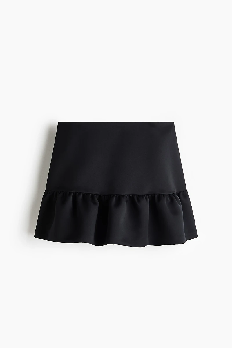 Flared Mini Skirt