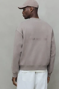 Loose-Fit Printed Sweatshirt