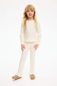 2-Piece Ribbed Cotton Set