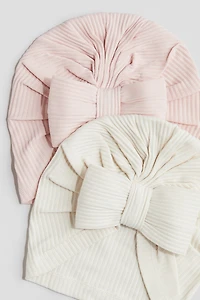 2-pack Knot-detail Hats