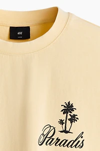 Relaxed-Fit Printed Cotton T-Shirt