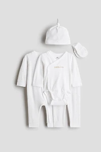 Coffret-cadeau 5 pièces en jersey de coton