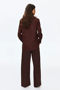 MAMA Cotton Drawstring Pants