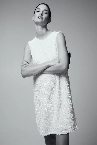 Robe MAMA à sequins avec boucle