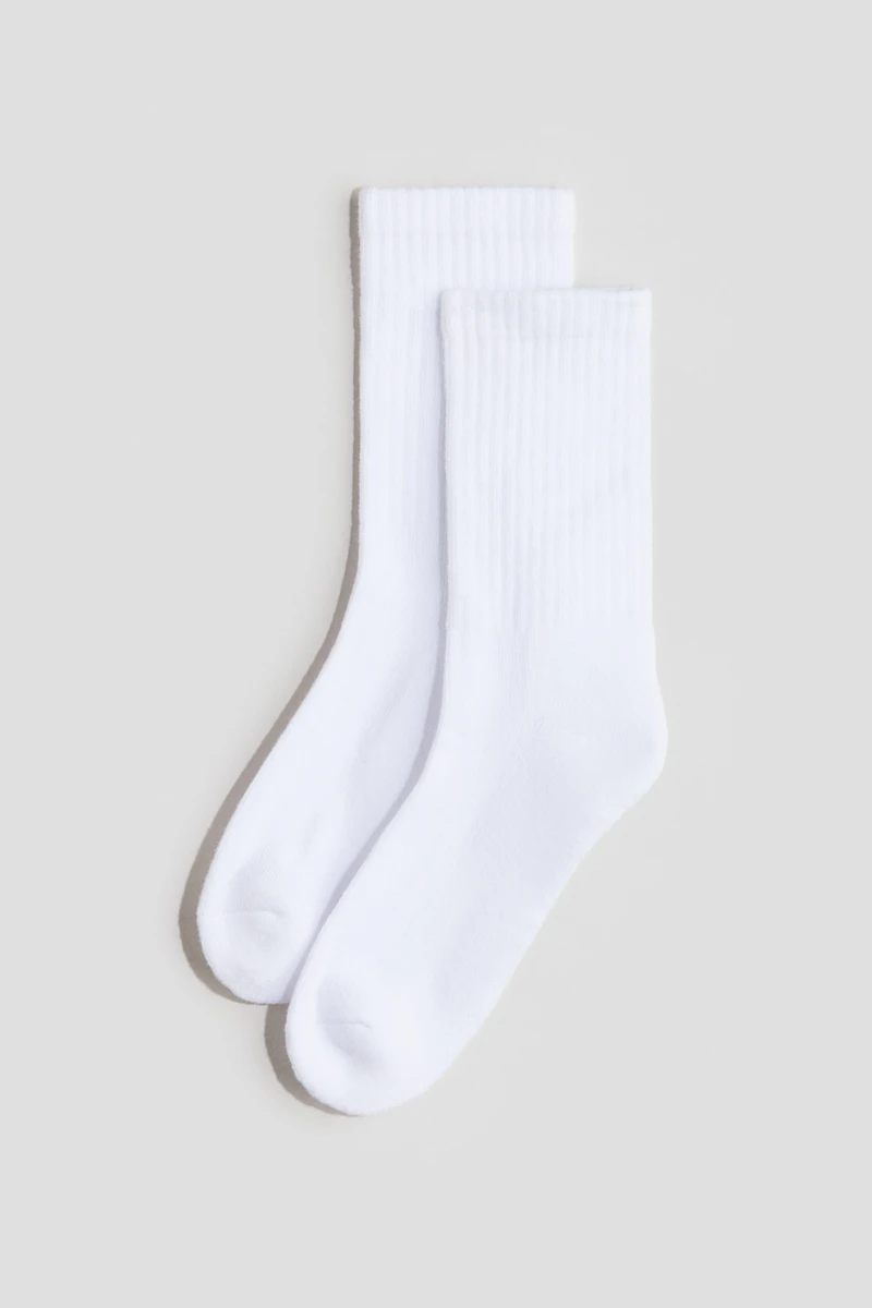 5-pack Ribbed Terry Socks