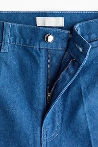 Jean droit taille haute