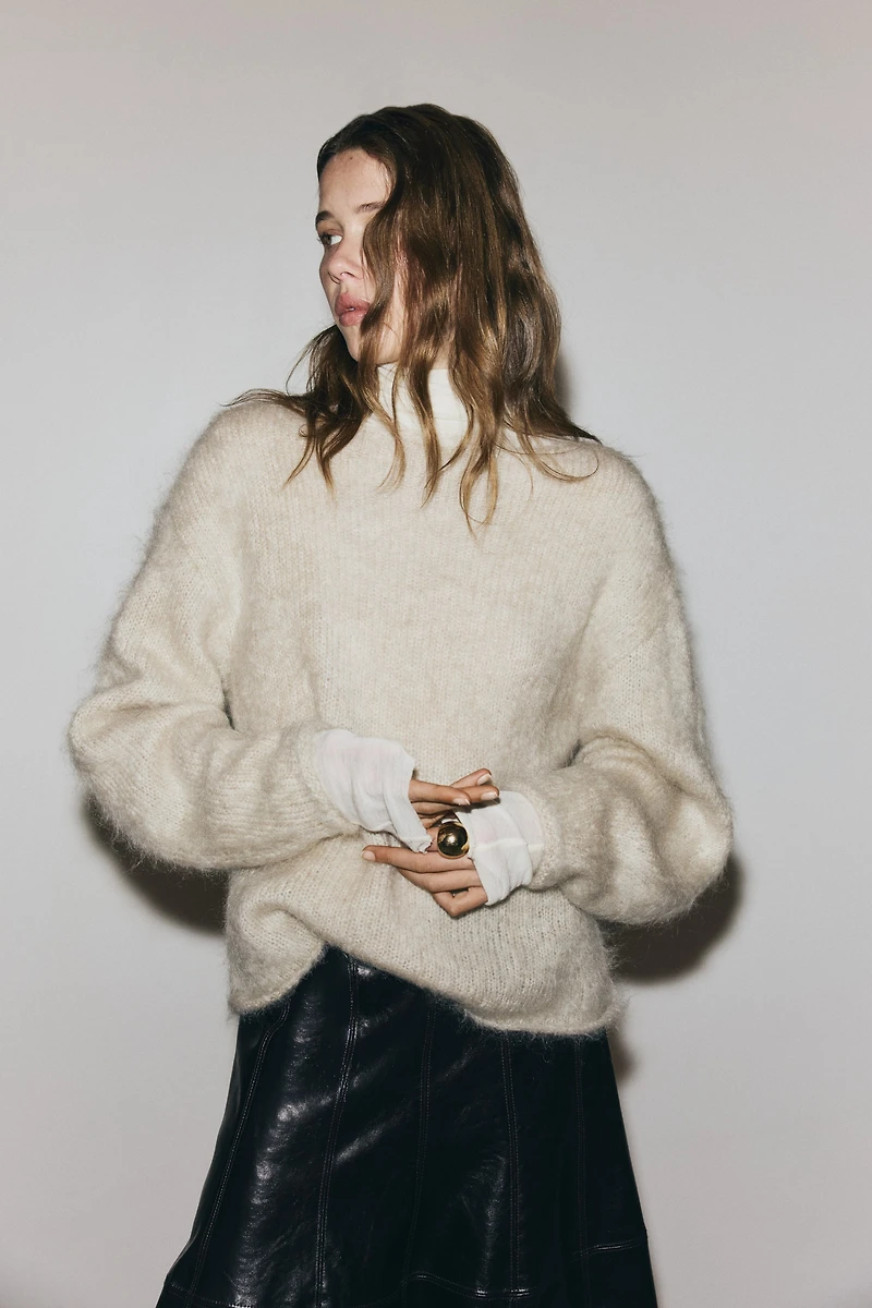 Mohair-Blend Sweater