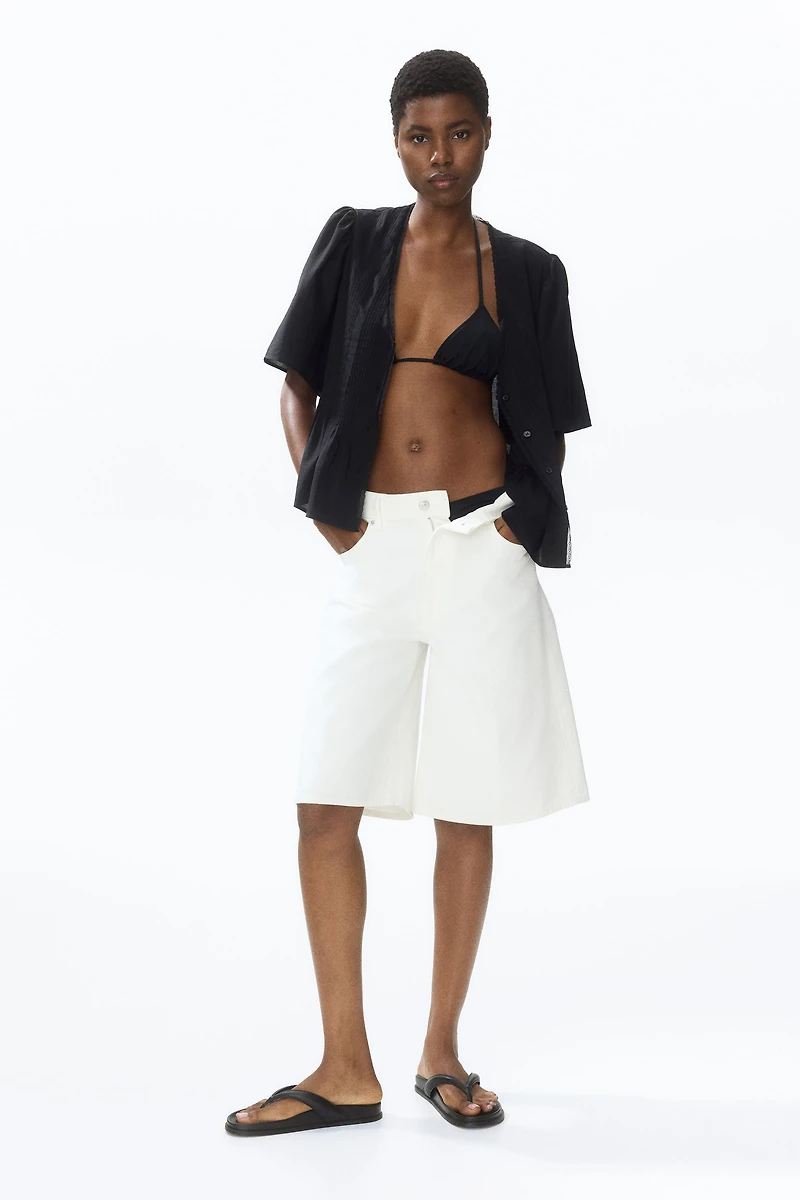 Blouse with Pintucks