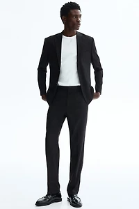 Regular-Fit Single-Breasted Jacket