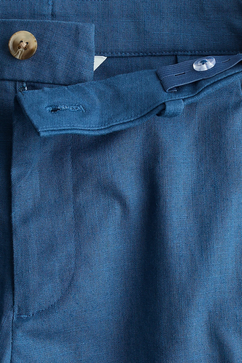 Linen-Blend Suit