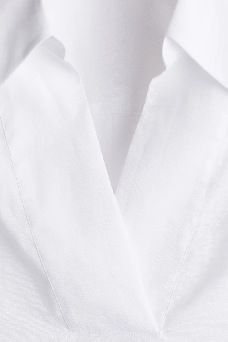 Chemise à enfiler par la tête en ramie