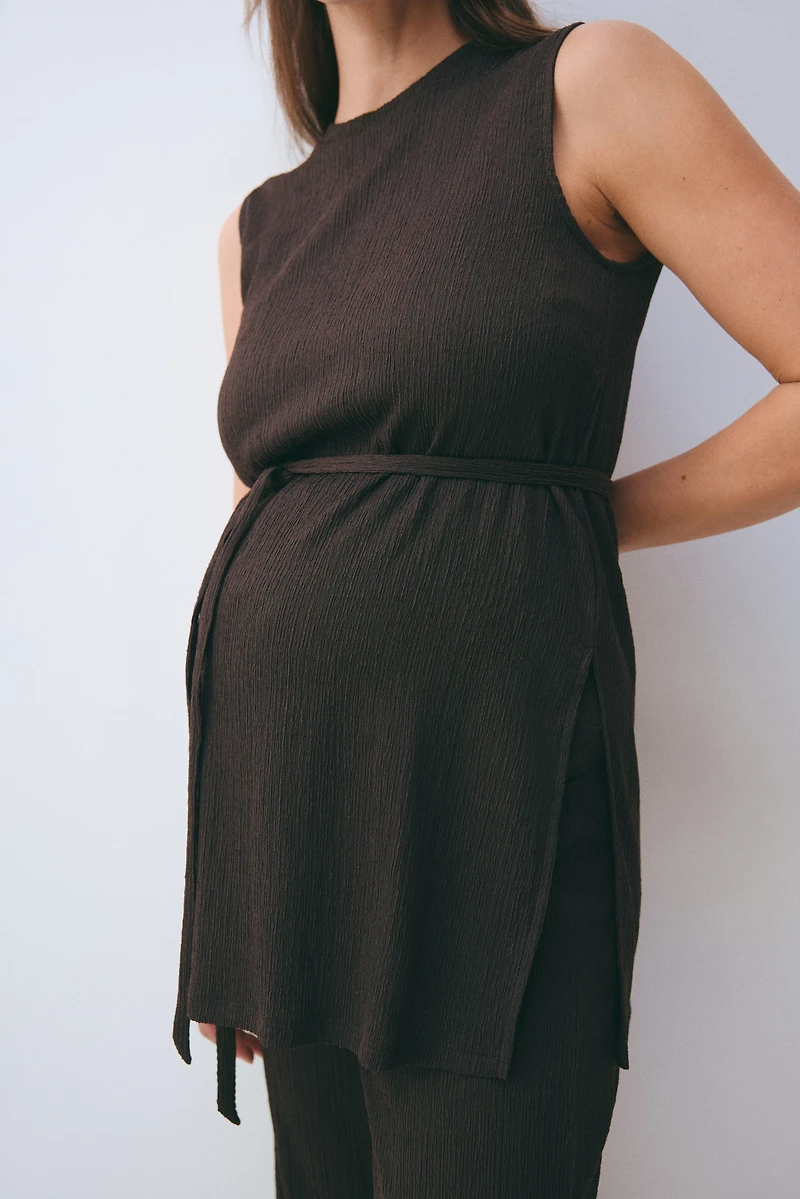 MAMA 2-piece Textured Jersey Set