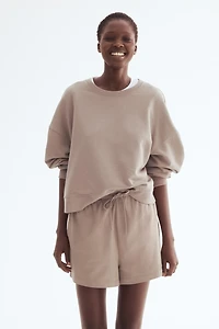 Cotton Shorts with Drawstring