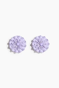Boucles d'oreilles fleurs