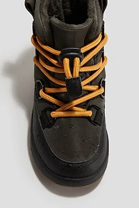 Warm-Lined Waterproof Snow Boots