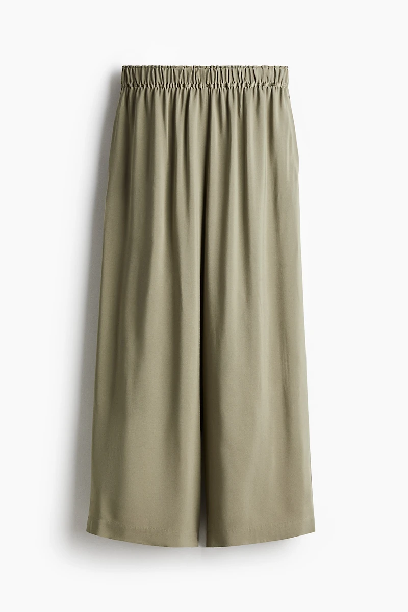 Crop Pull-on Pants
