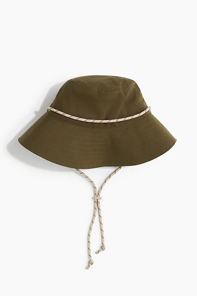 Chin-Strap Bucket Hat