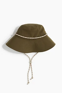 Chin-Strap Bucket Hat
