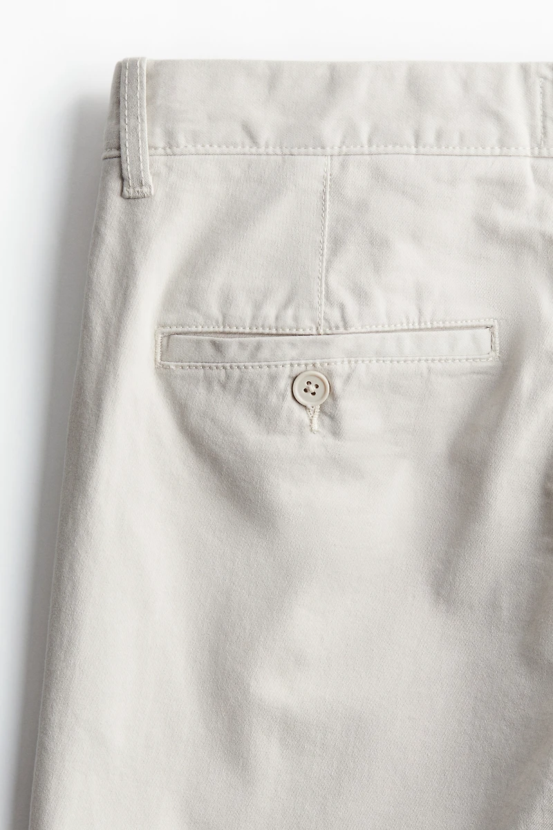 Pantalon de coutil court Coupe Classique en coton
