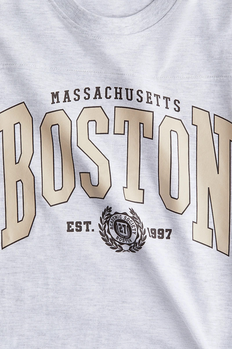 T-shirt grande taille imprimé