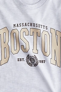 T-shirt grande taille imprimé