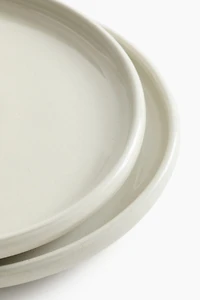 2-Pack Stoneware Appetizer Plates
