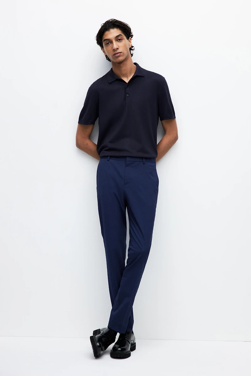 Skinny Fit Suit Pants