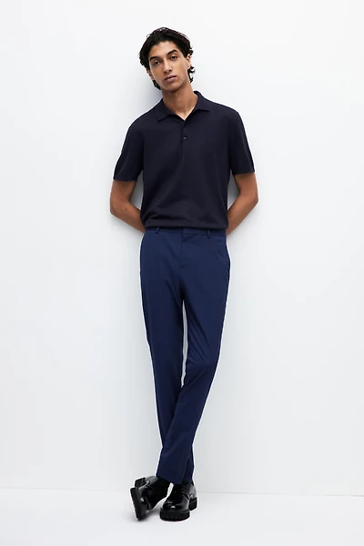 Skinny Fit Suit Pants