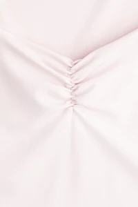 Gathered Sleeveless Top