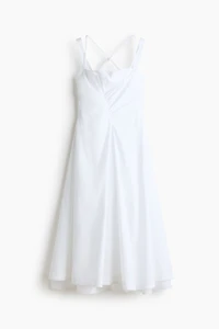 Layered Poplin Dress