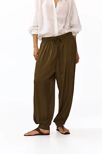 Balloon Pants with Drawstring