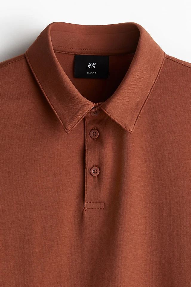 Shirt Slim Hm Polo Slim Fit Slim Fit Wool Polo Shirt